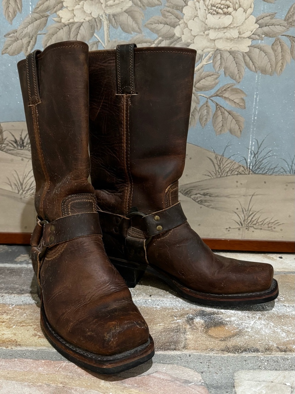 Vintage Frye 12R Harness Boots – Made in USA – Women’s Size 8
